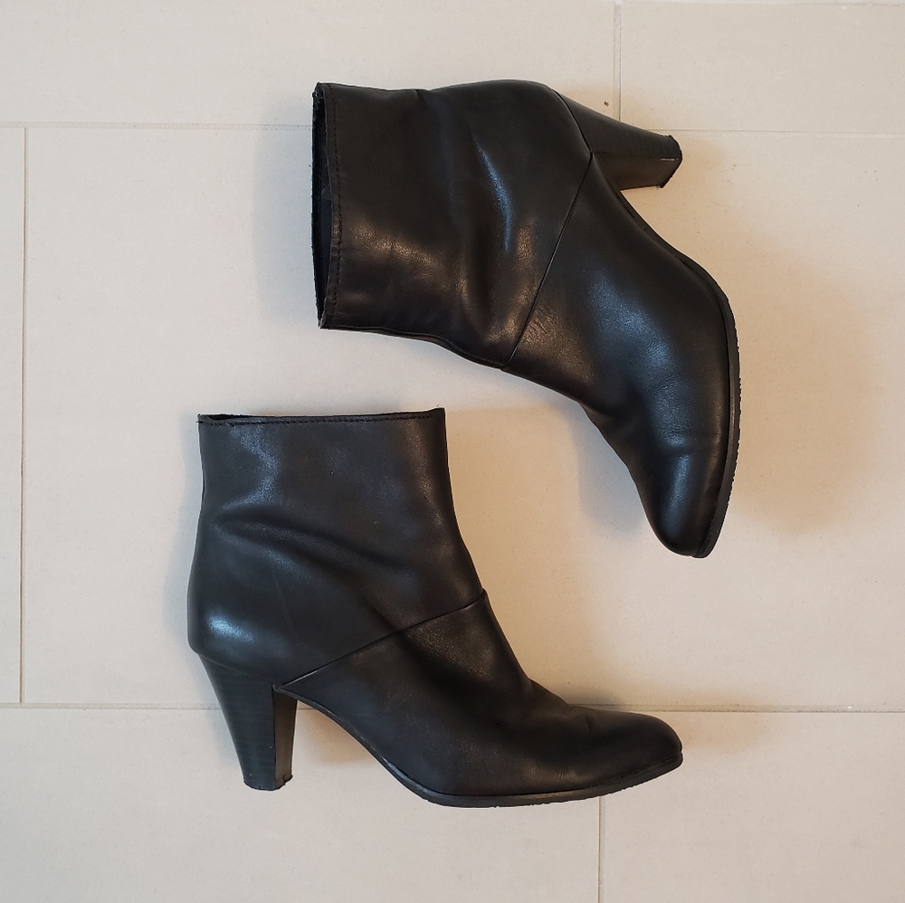 Vintage Leather Ankle Boots